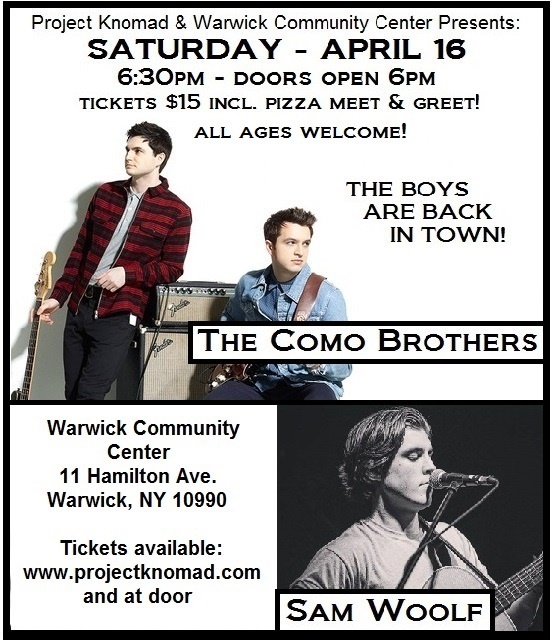 Warwick Concert 4.16.16 poster